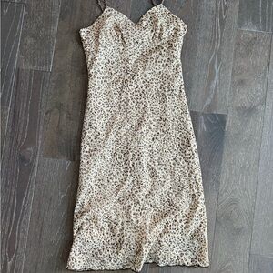 Chic Leopard Print Dress